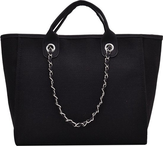 Vintage & Stijlvol: Dames tassen Handtas of Tote Schoudertas (gebroken wit)-17