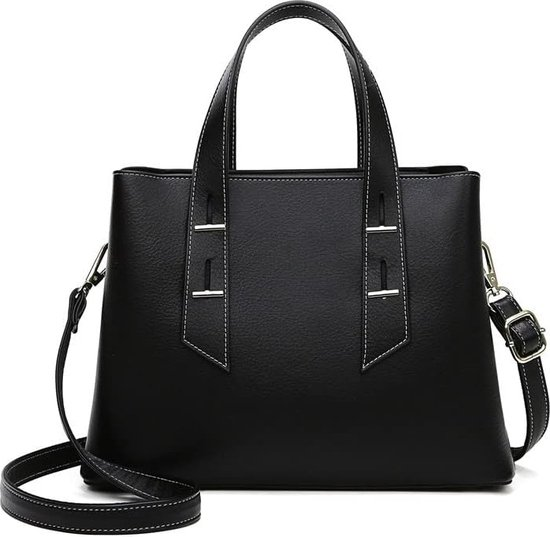 Stijlvolle Designer Schoudertas voor Dames - Luxe (blauwe band)-12